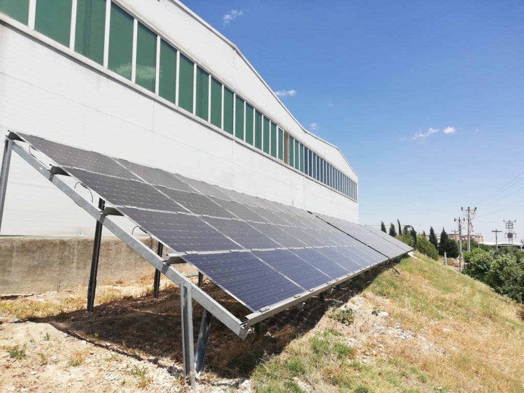 GTC TEKSTİL ÇATISI GES – Adıyaman Fabrika Çatı