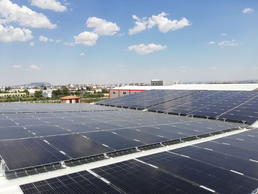 Çelenkler İnşaat-2 GES – Adıyaman Proje Tipi: bifacial Çatı