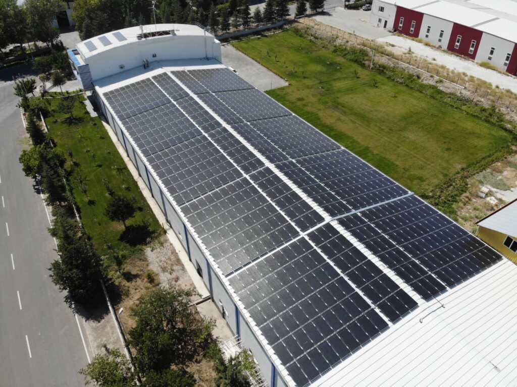 Escom Power GES – Niğde Proje Tipi: Bifacial Çatı