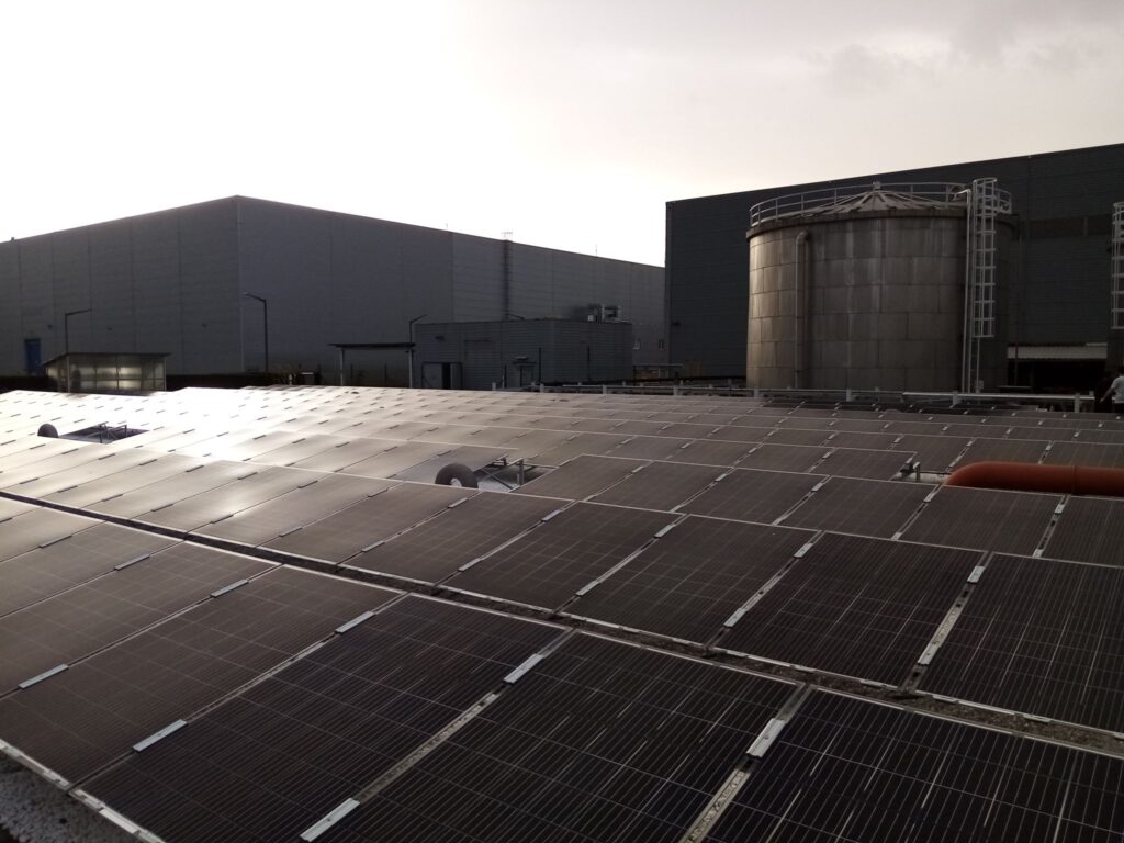 TOYOTA GES – Sakarya Proje Tipi: Bifacial Çatı GES